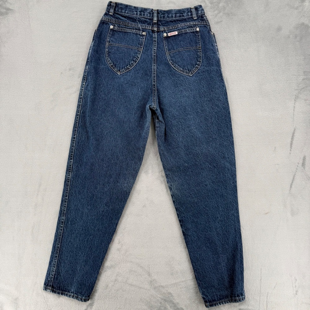 Vintage Sasson‎ High Waisted Mom Jeans Denim Made in USA Tapered Leg Size 27? - Picture 6 of 15